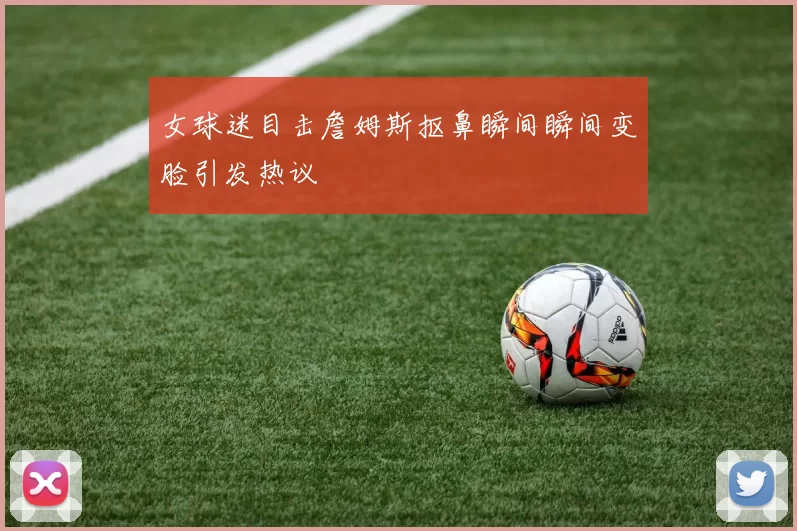女球迷目击詹姆斯抠鼻瞬间瞬间变脸引发热议